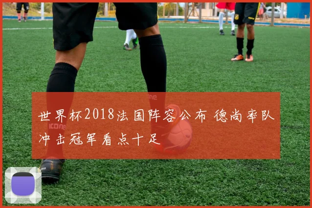 世界杯2018法国阵容公布 德尚率队冲击冠军看点十足